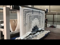 Linha de impressão de tapetes